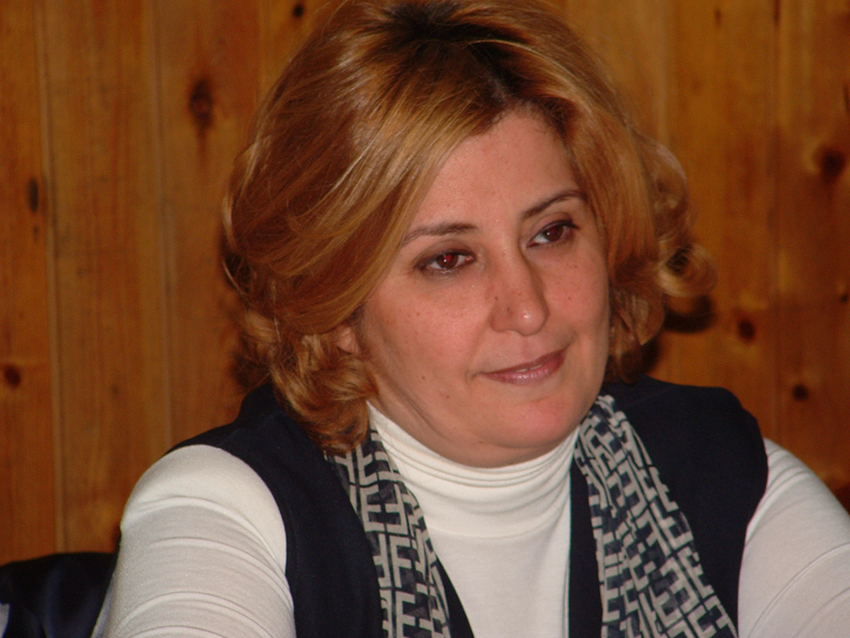 La riconfermata Mariella Donesi