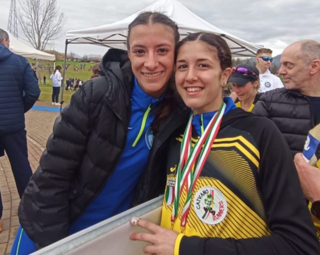 Alessandra Falco (a destra) con Nadia Battocletti, argento alle olimpiadi