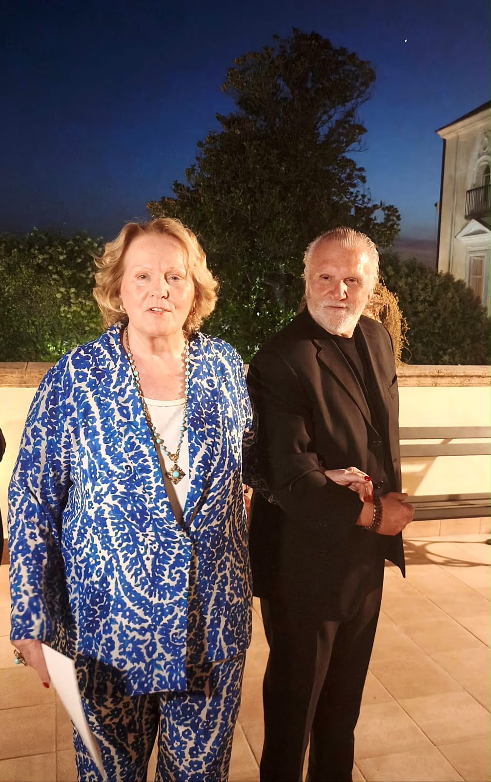 Katia Ricciarelli con Nino Navas
